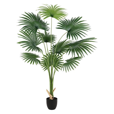 Safavieh 71 in. Faux Potted Palm Tree, Green FXP2005A